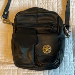 Leather (no tags) small cross body purse